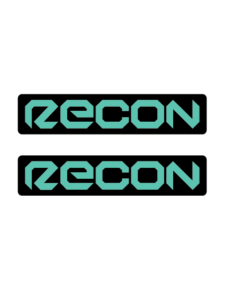 Stickere RockShox Recon V3 Logo Decal Turqoise