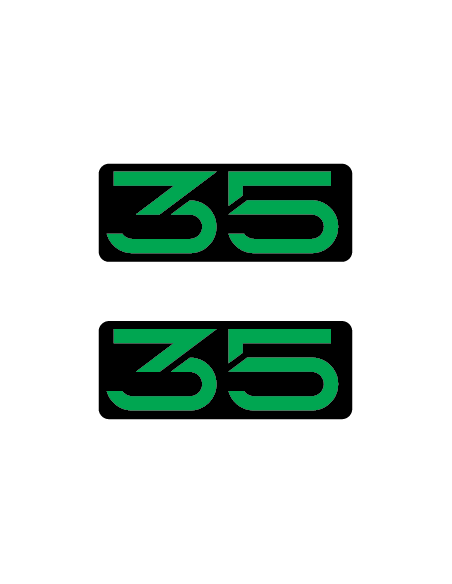 Stickere RockShox XC 35 V3 Logo Decal Green