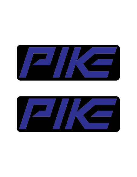 Stickere RockShox Pike V3 Logo Decal Blue