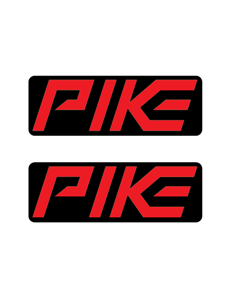 Stickere RockShox Pike V3 Logo Decal Red