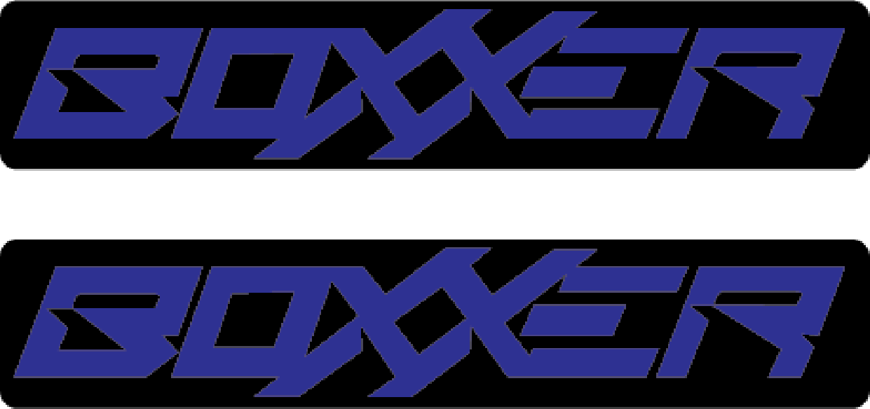 Stickere RockShox Boxxer V3 Logo Decal Blue