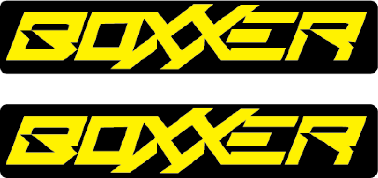 Stickere RockShox Boxxer V3 Logo Decal Yellow