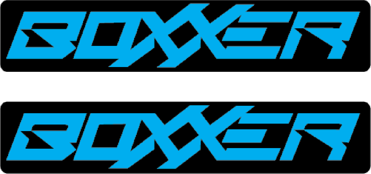 Stickere RockShox Boxxer V3 Logo Decal Cyan