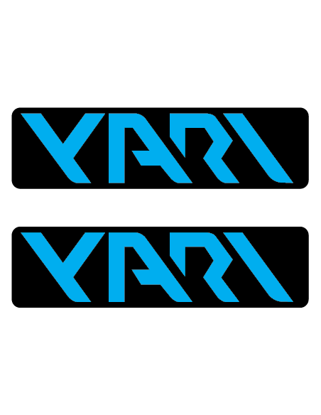 Stickere RockShox Yari V3 Logo Decal Cyan