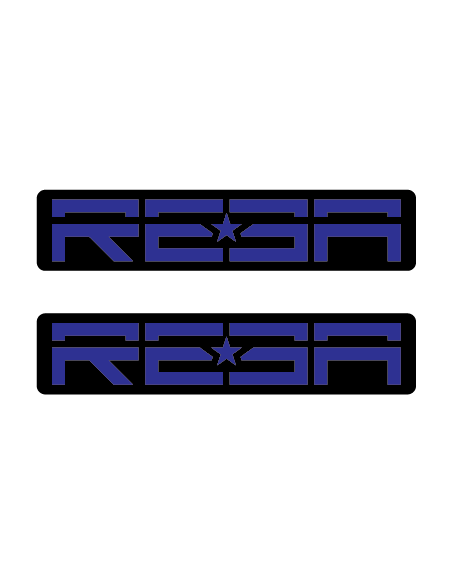 Stickere RockShox Reba V3 Logo Decal Blue