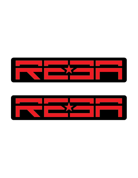 Stickere RockShox Reba V3 Logo Decal Red