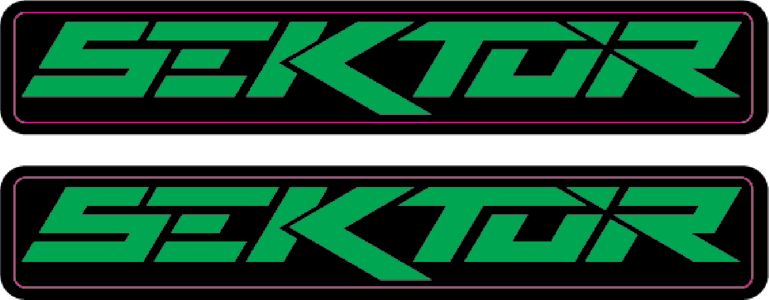 Stickere RockShox Sektor V3 Logo Decal Green