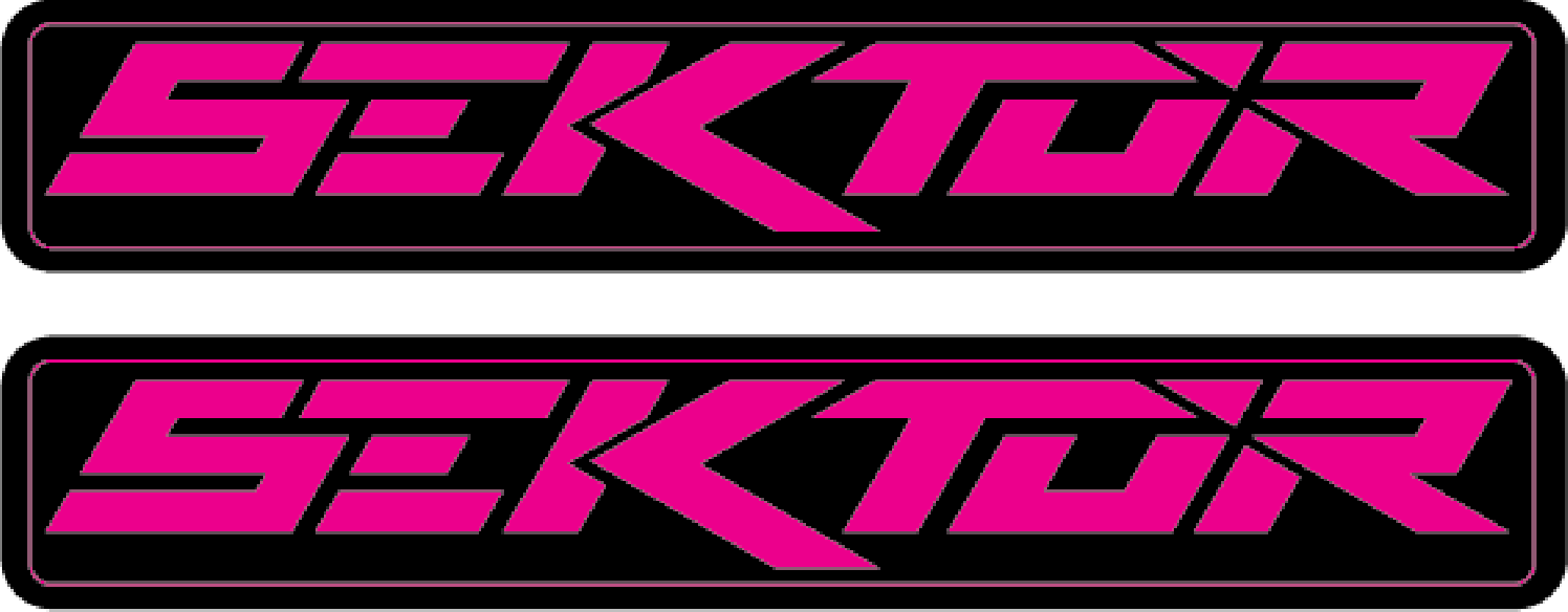 Stickere RockShox Sektor V3 Logo Decal Magenta