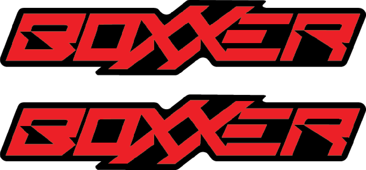 Stickere RockShox Boxxer V2 Logo Decal Red