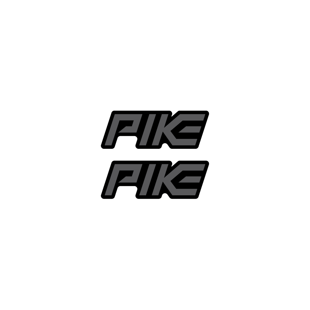 Stickere RockShox Pike V2 Logo Decal Grey
