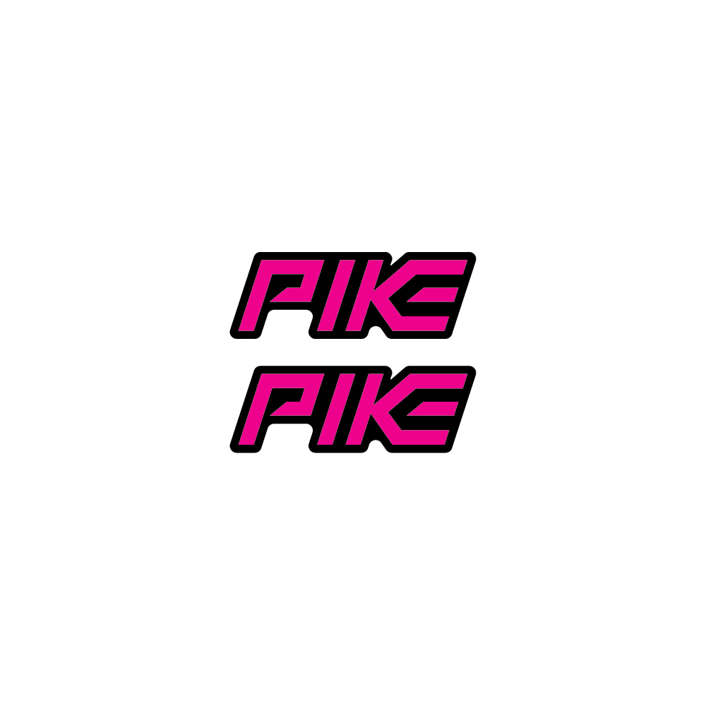 Stickere RockShox Pike V2 Logo Decal Magenta