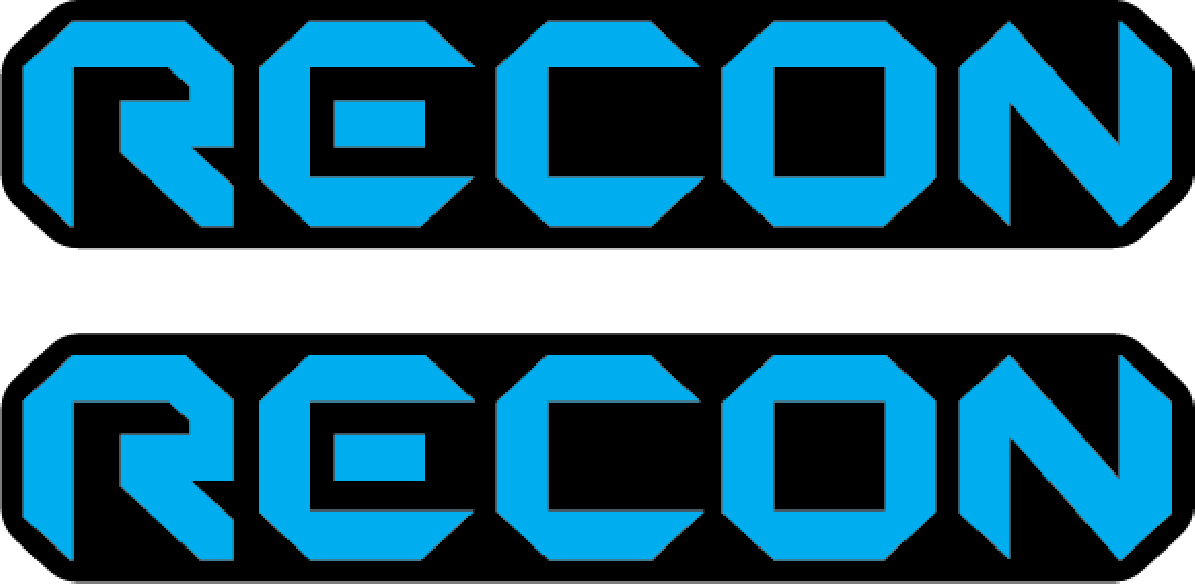 Stickere RockShox Recon V2 Logo Decal Cyan