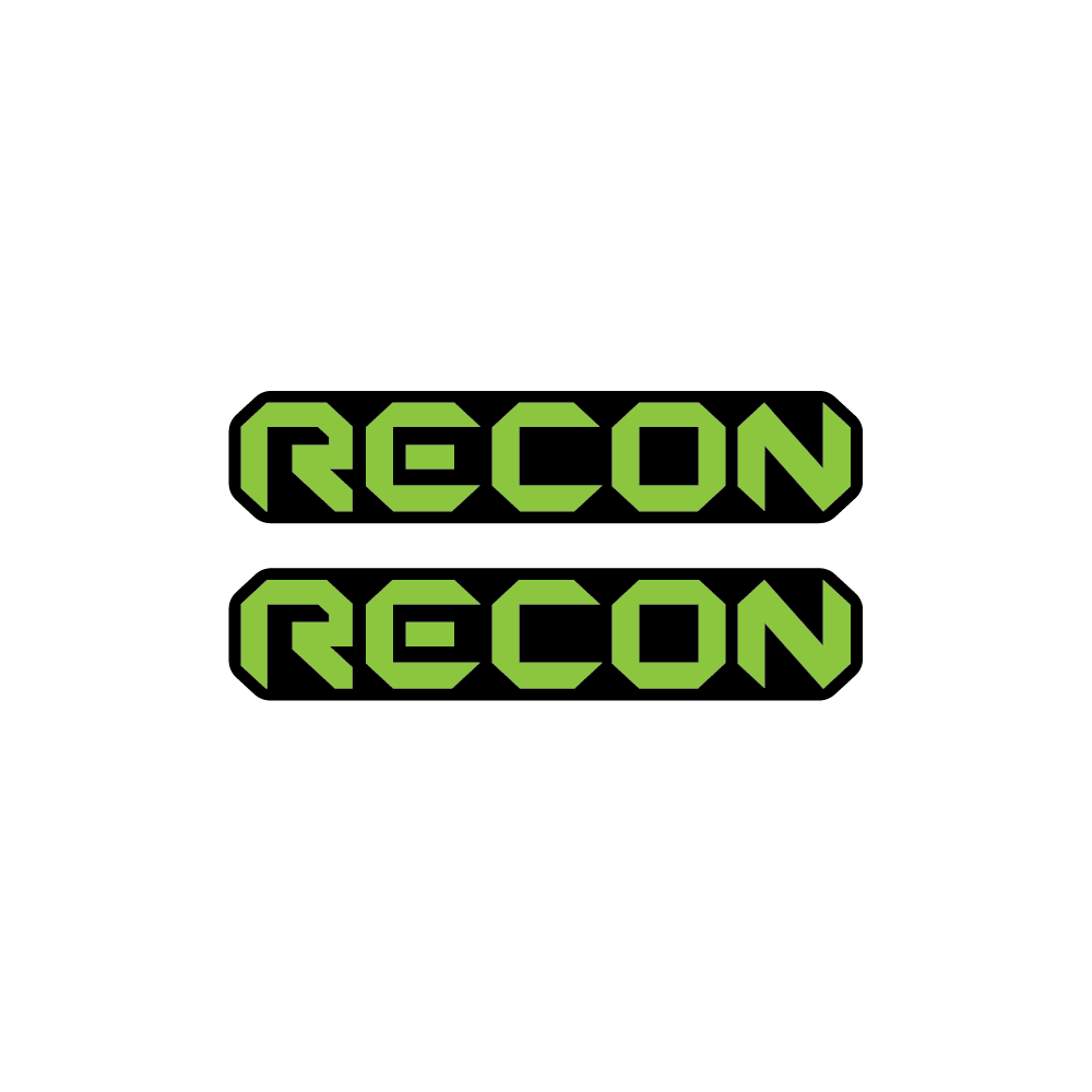 Stickere RockShox Recon V2 Logo Decal Lime