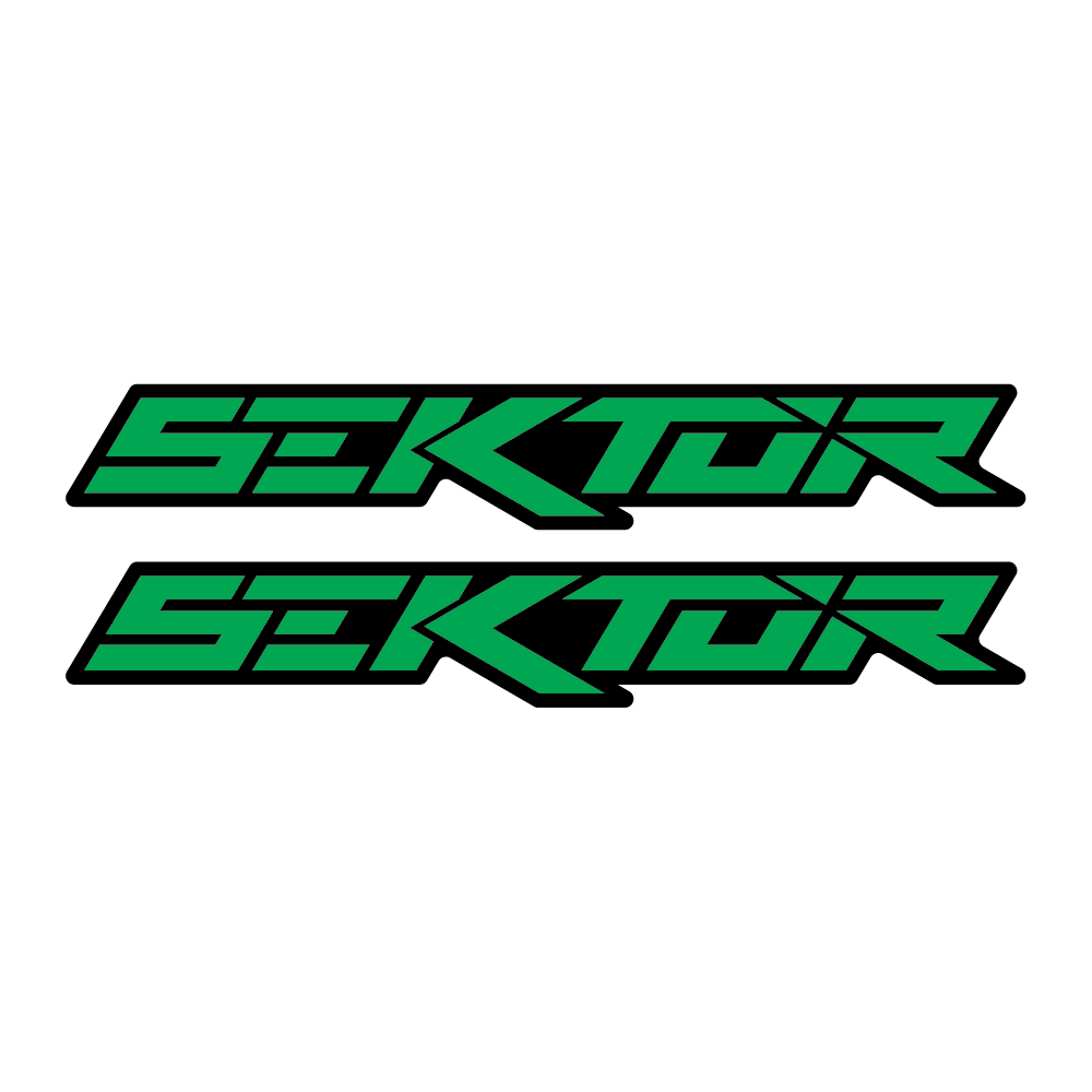 Stickere RockShox Sektor V2 Logo Decal Green