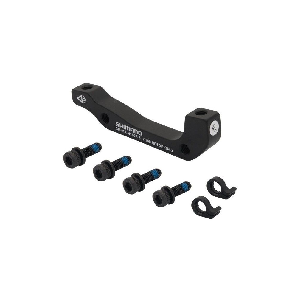 Adaptor etrier spate Shimano Post/Stand 160 mm negru