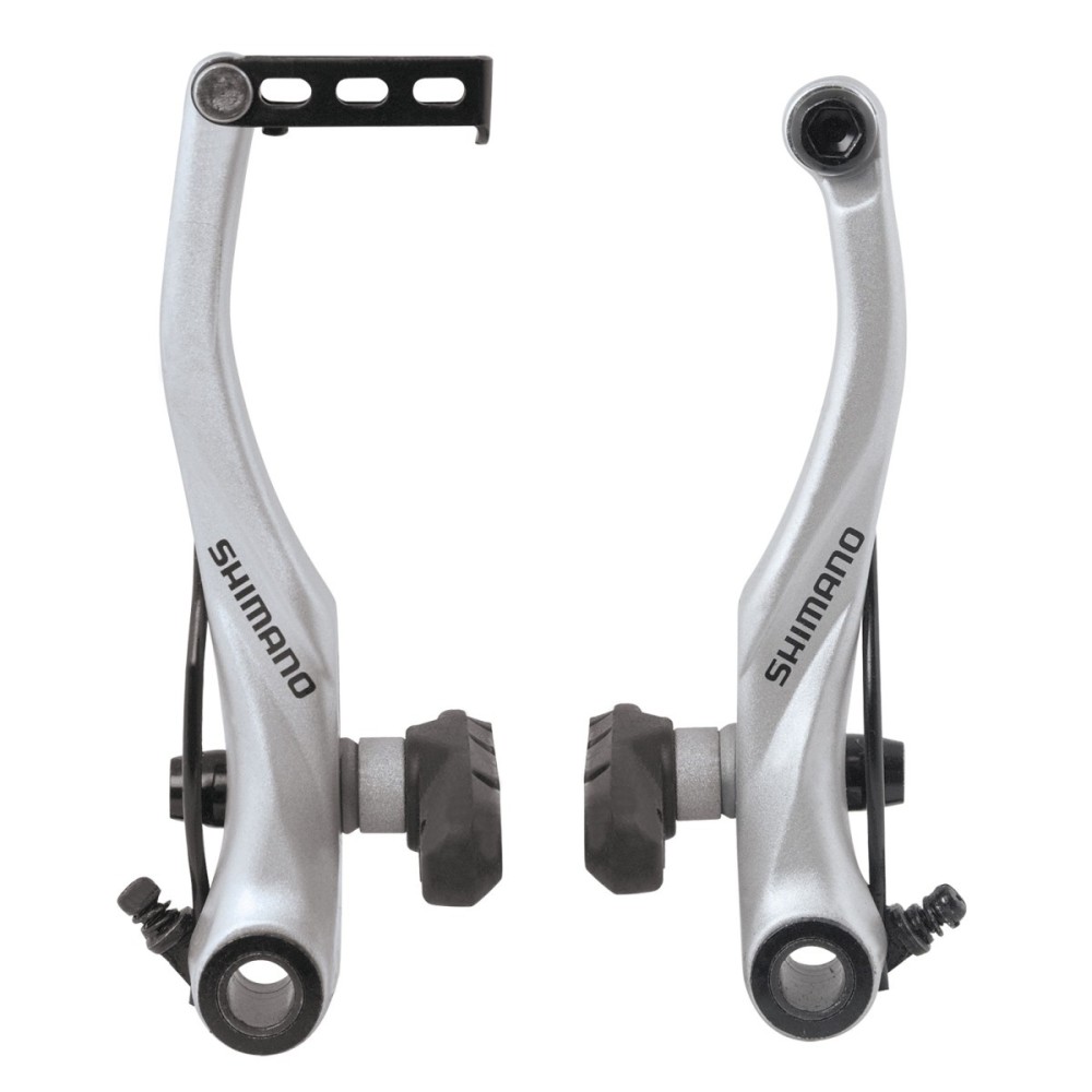 Set frane v-brake fata/spate Shimano BRT4000 argintiu