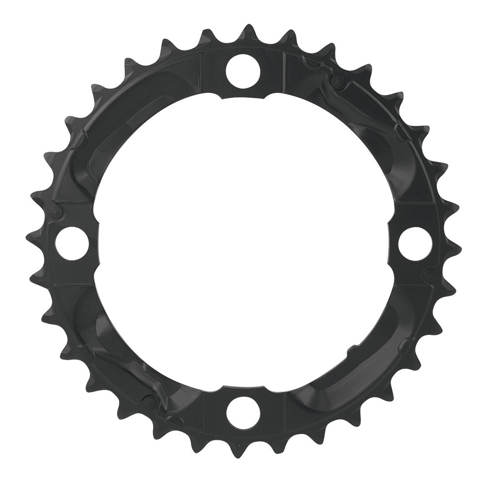 Placa pedalier Shimano FCM590 32 dinti neagra