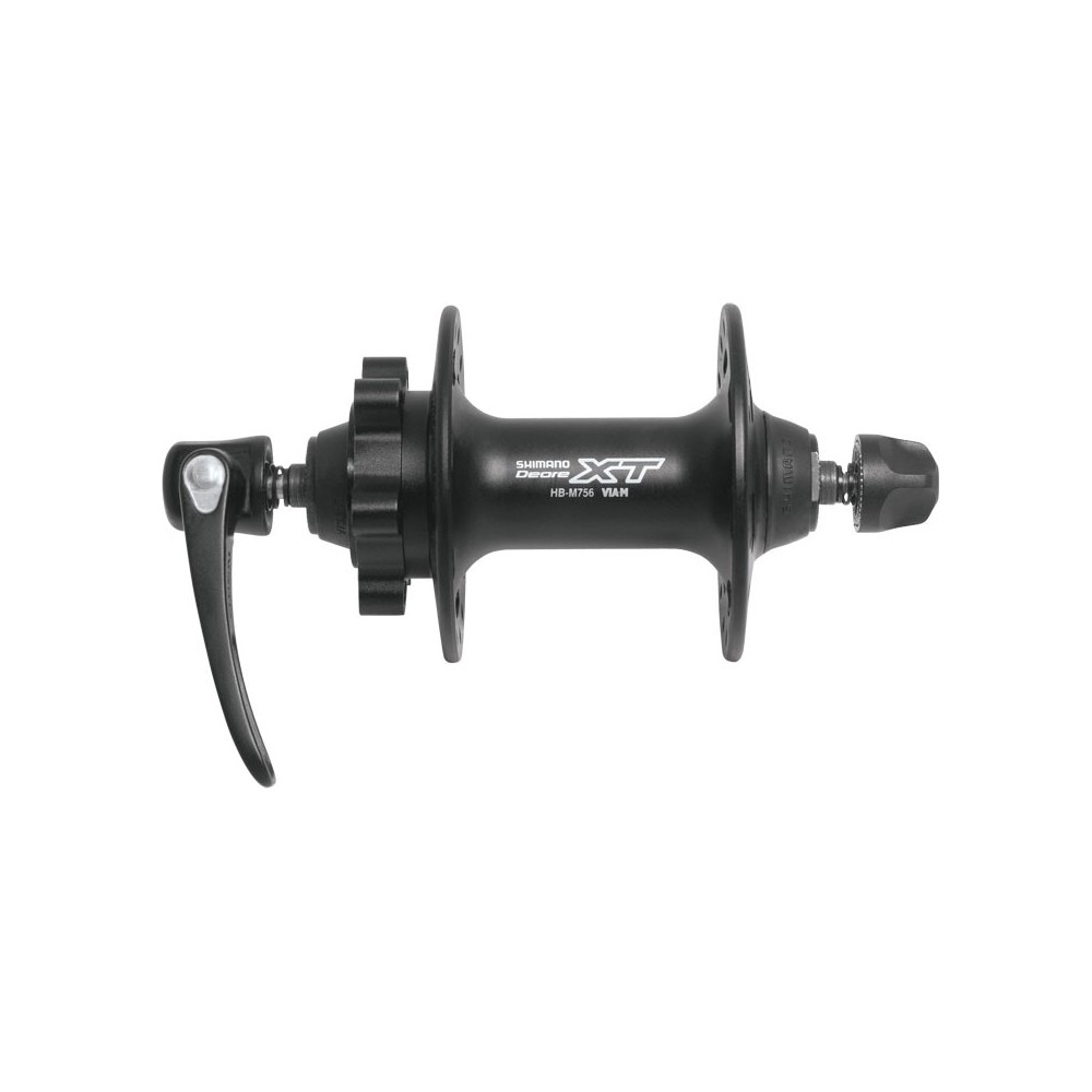 Butuc fata Shimano XT HBM756 disc 32h negru