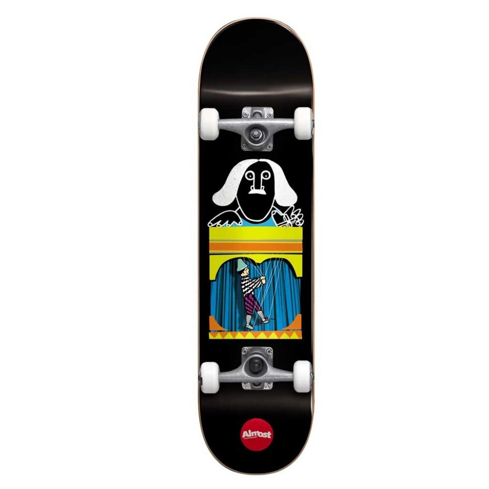 Skateboard Almost Puppet Master 8.125 Fp Complete Black