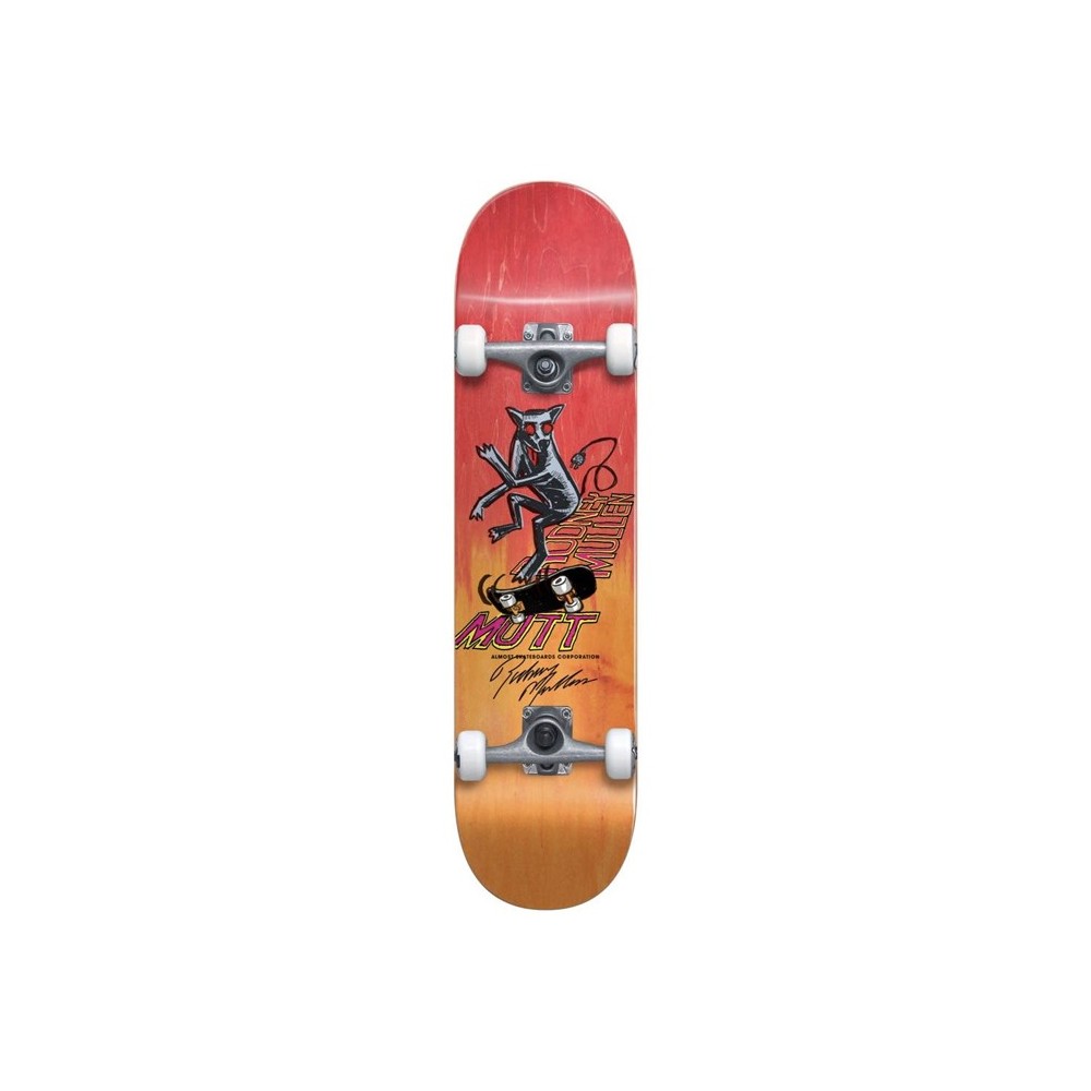 Skateboard Almost Mini Mutt Youth Premium Complete Multi 7.375