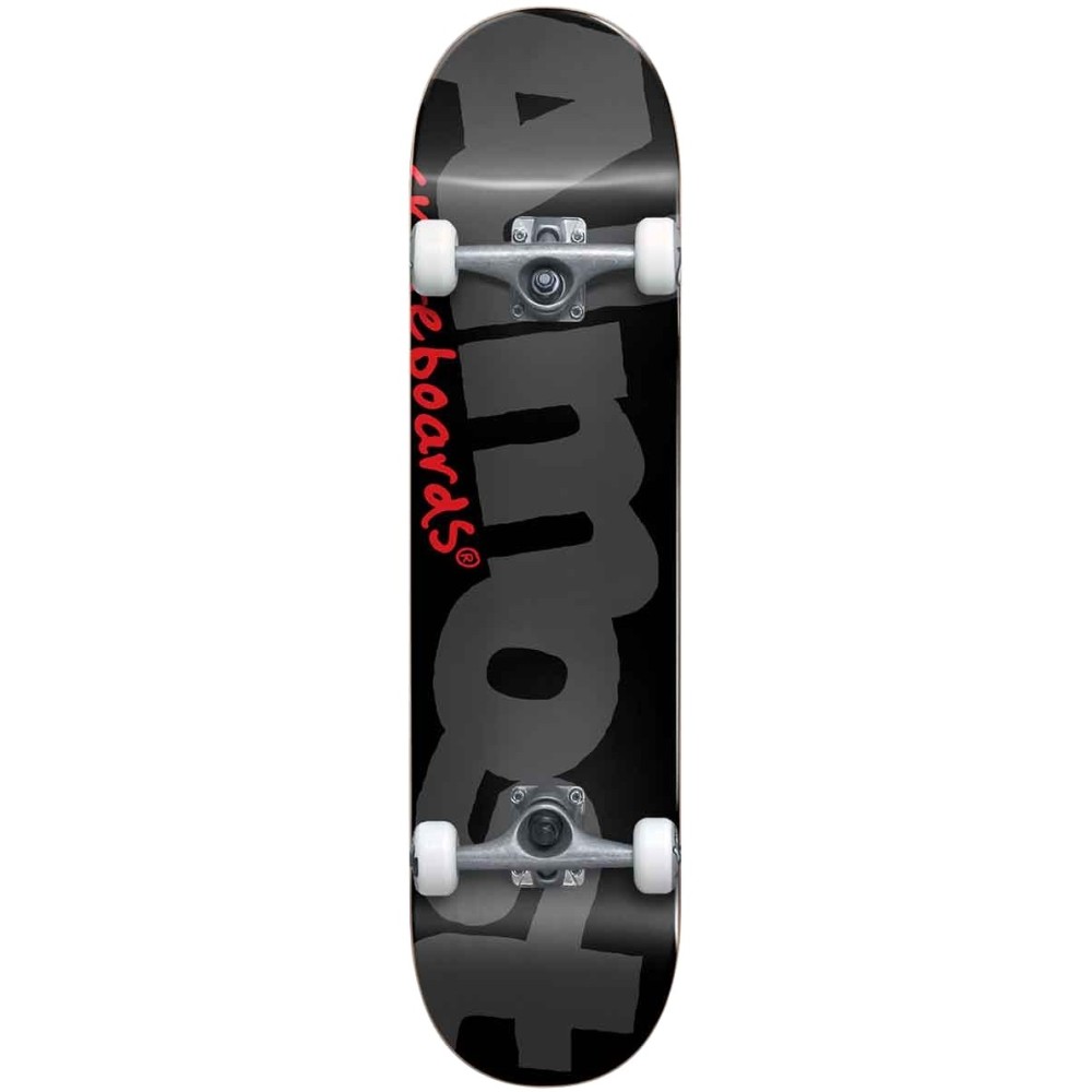 Deck Skateboard Almost 8.125 Logo Land Black