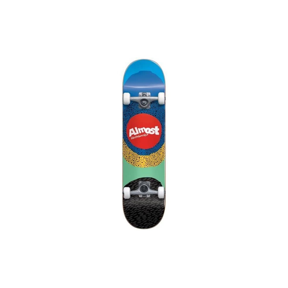 Skateboard Almost 8.25 Radiate Fp Complete Blue