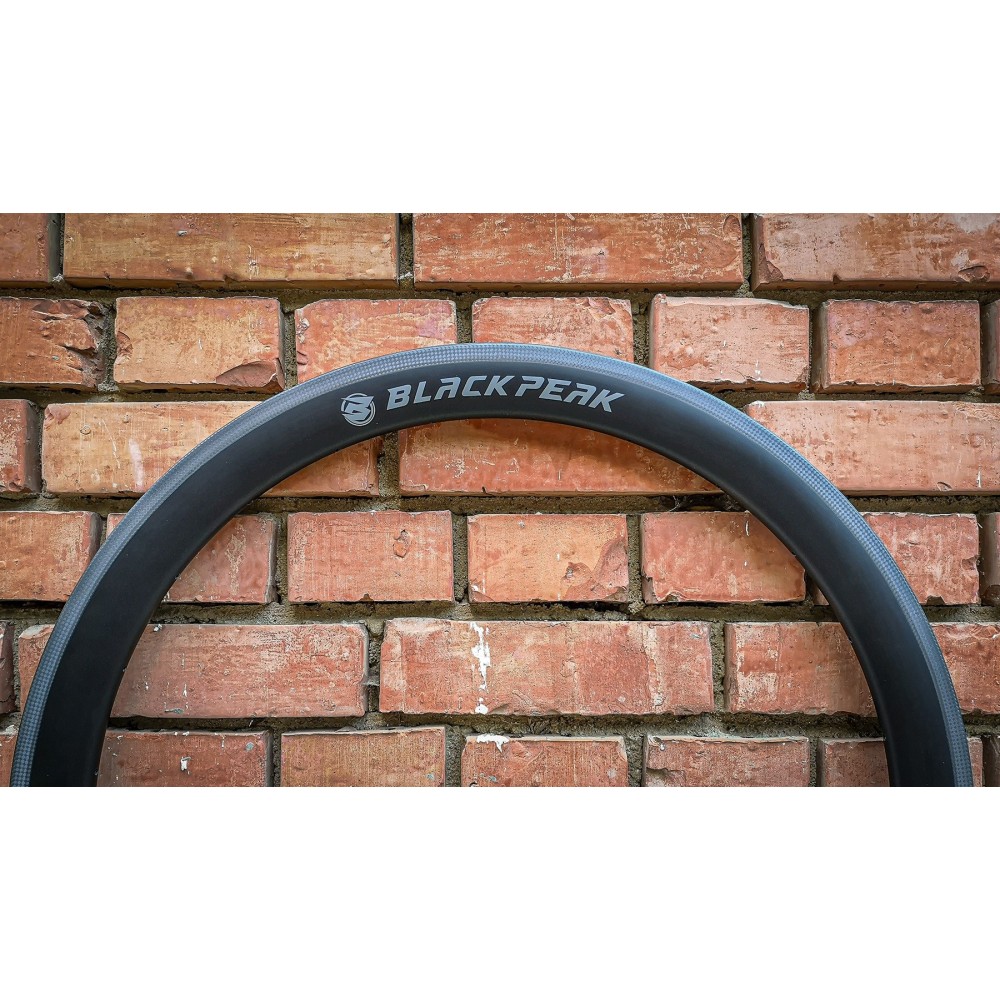 Janta Black Peak RD 700C 50mm Tl Rear Carbon Rim 24H