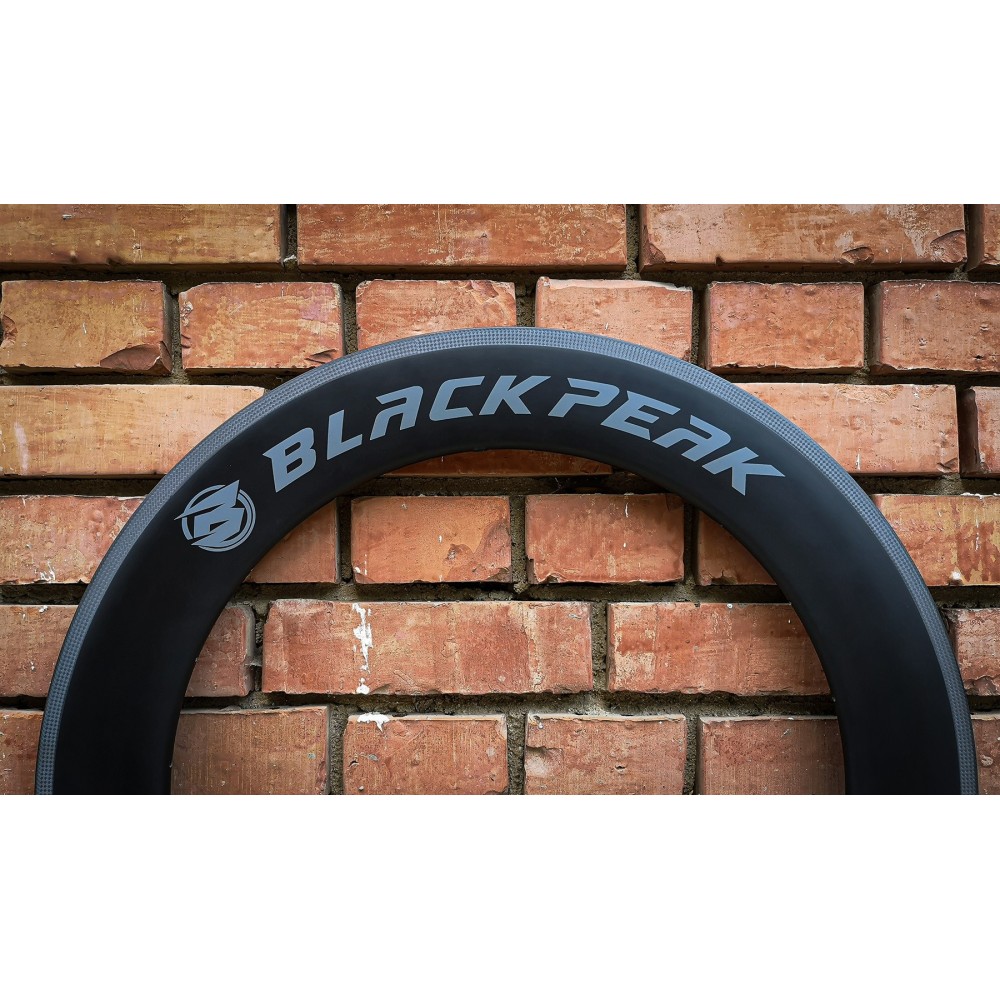 Janta Black Peak RD 700C 85mm Tl Front Carbon Rim 20H