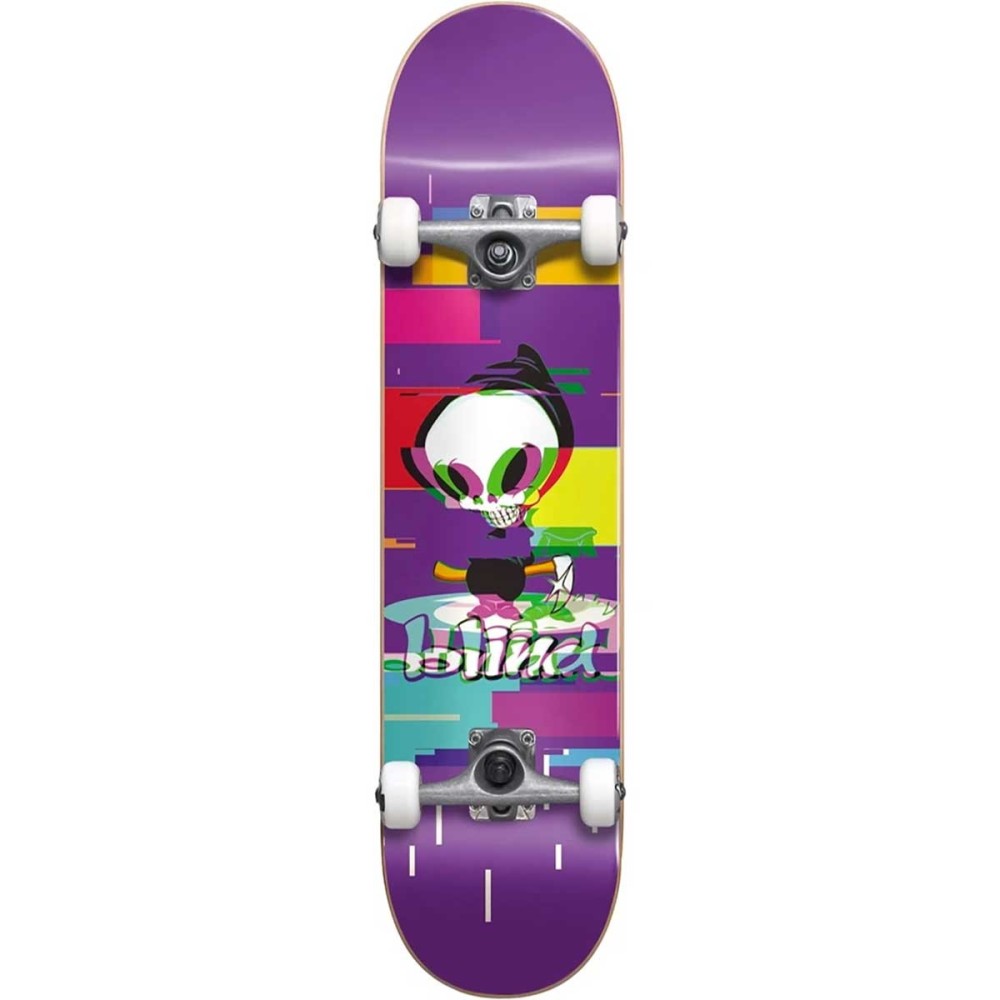 Skateboard Blind 7.75 Reaper Glitch Fp Purple Complete