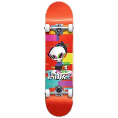 Skateboard Blind 7.75 Reaper Glitch Fp Red Complete