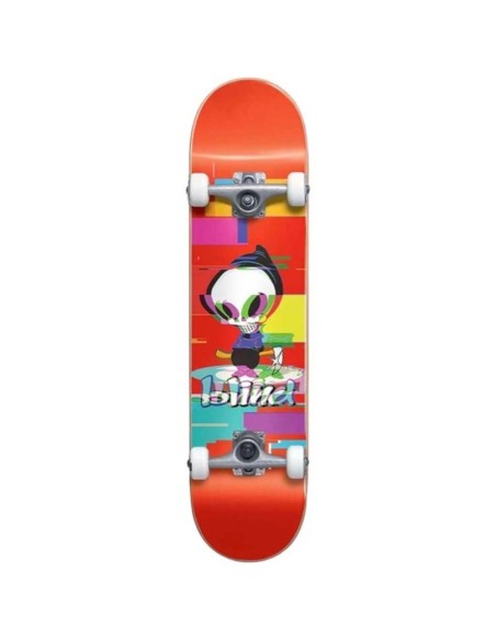 Skateboard Blind 7.75 Reaper Glitch Fp Red Complete