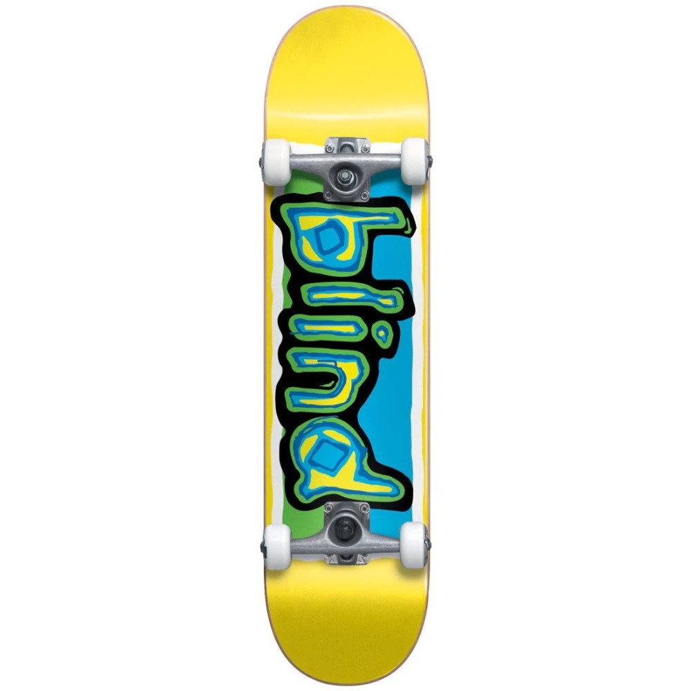 Skateboard Blind Colored Logo Fp Complete Yellow 8