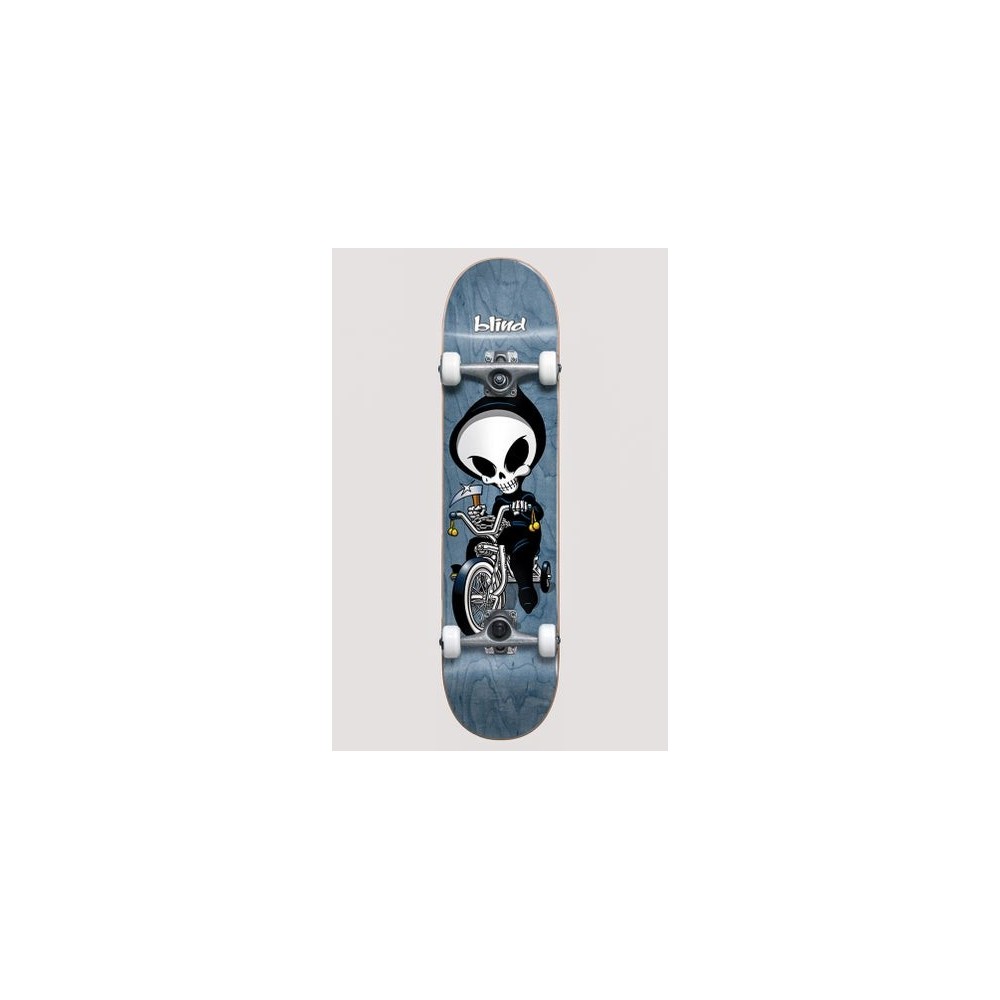 Skateboard Blind Tricycle Reaper Fp Premium Complete Blue 7.625