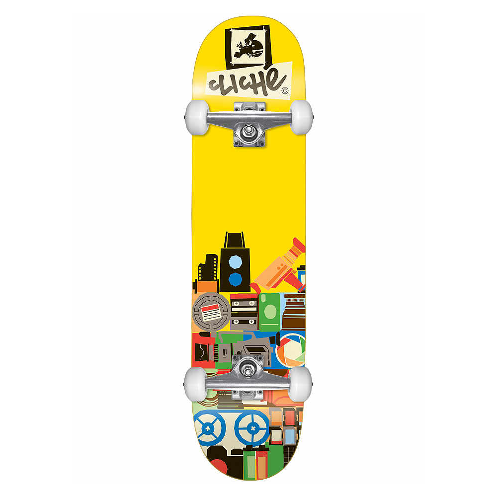 Skateboard Cliche Document Fp 8 Yellow Complete