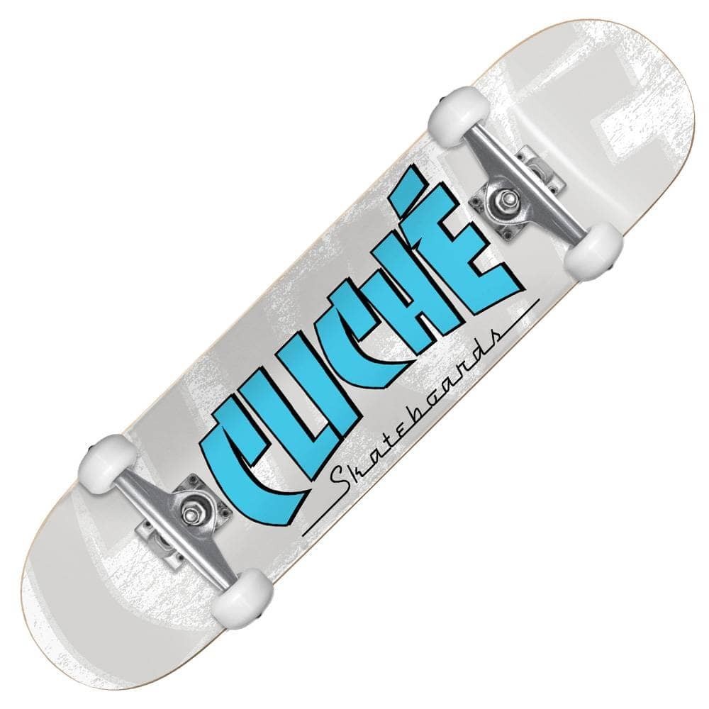 Skateboard Cliche Banco Fp Complete Blue/White 8