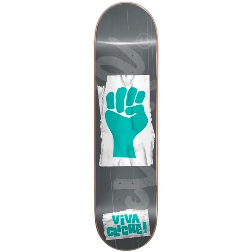 Skateboard Cliche Viva 8.375 Rhm Teal/Grey