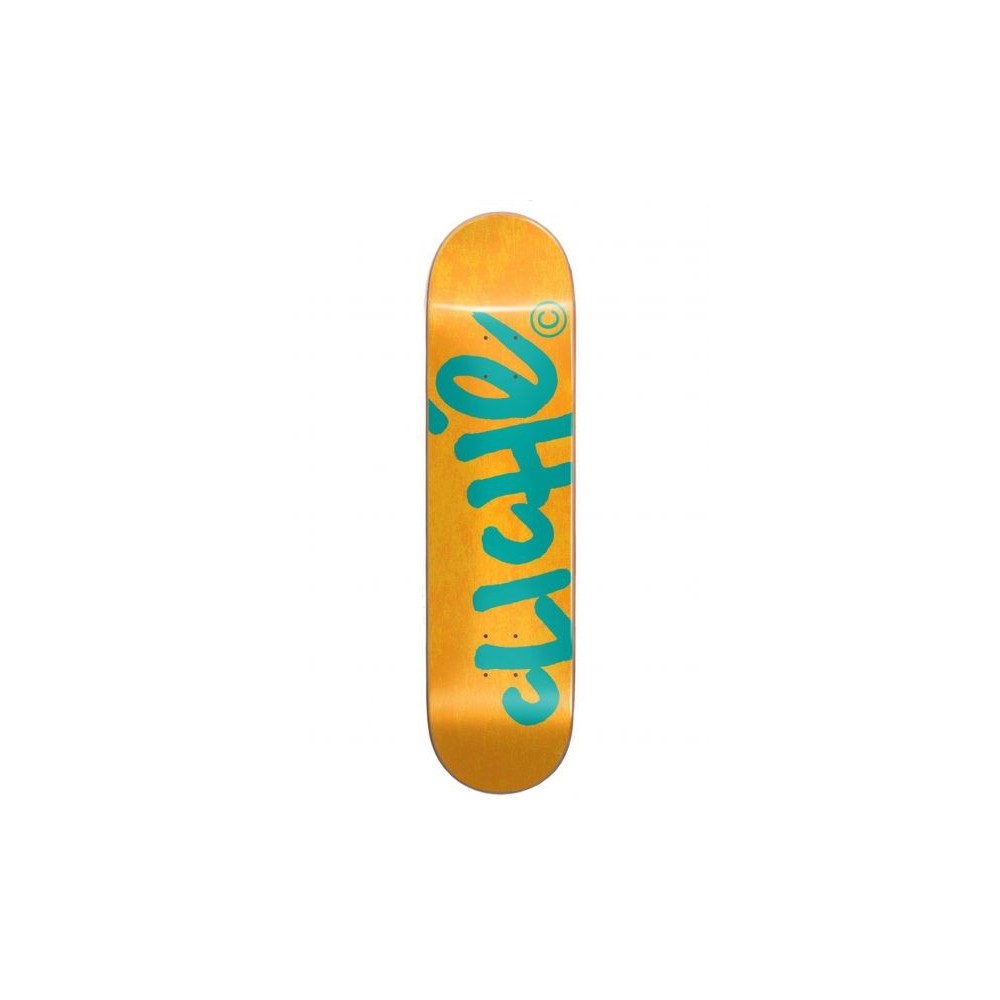 Skateboard Cliche 8.5 Handwritten Rhm Orange/Teal