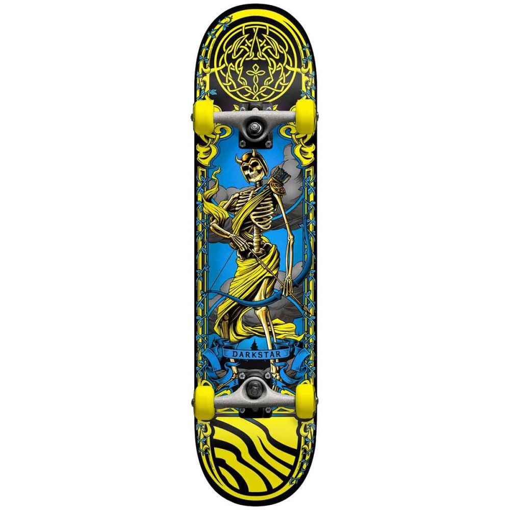 Skateboard Darkstar Darkstar 7.5 Arrow Fp Complete Yellow