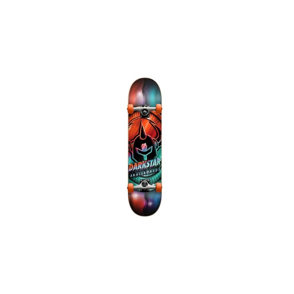 Skateboard Darkstar Darkstar Anodize Yth Fp Multi Complete 7.25 Soft Wheels