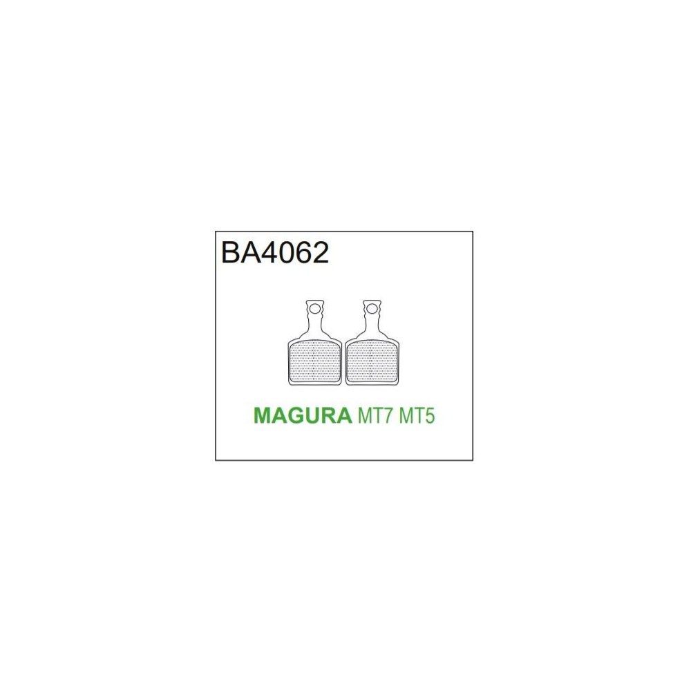 BRAKE AUTHORITY BA4062B - MAGURA MT7 BRAKE PADS MTB BURLY