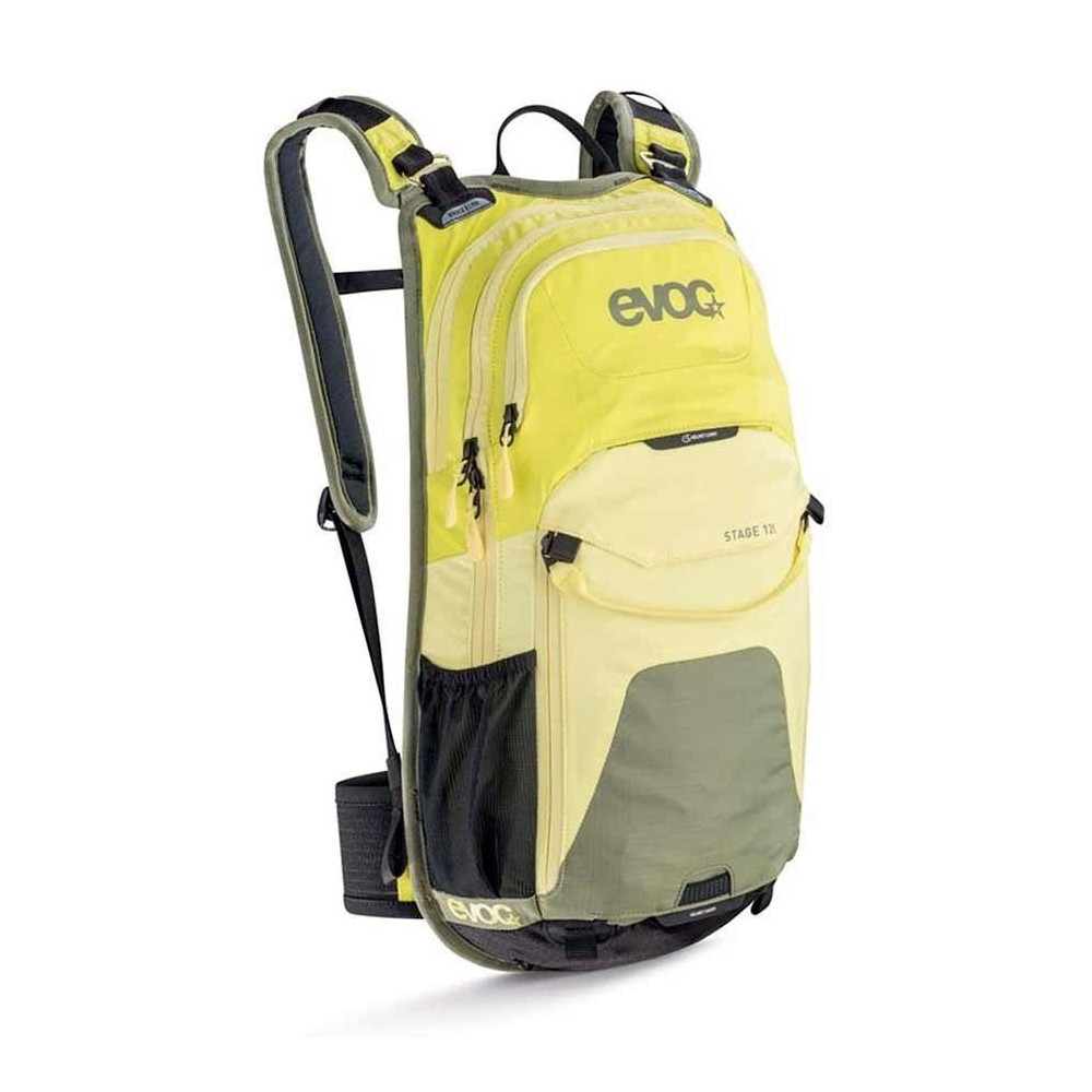 Rucsac Evoc Stage 12L Sulphur Yellow/Olive Backpack