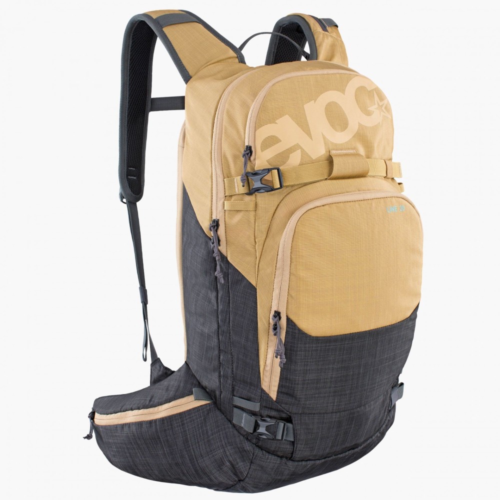 Rucsac Evoc Line 20L Heather Gold-Heather Carbon Grey