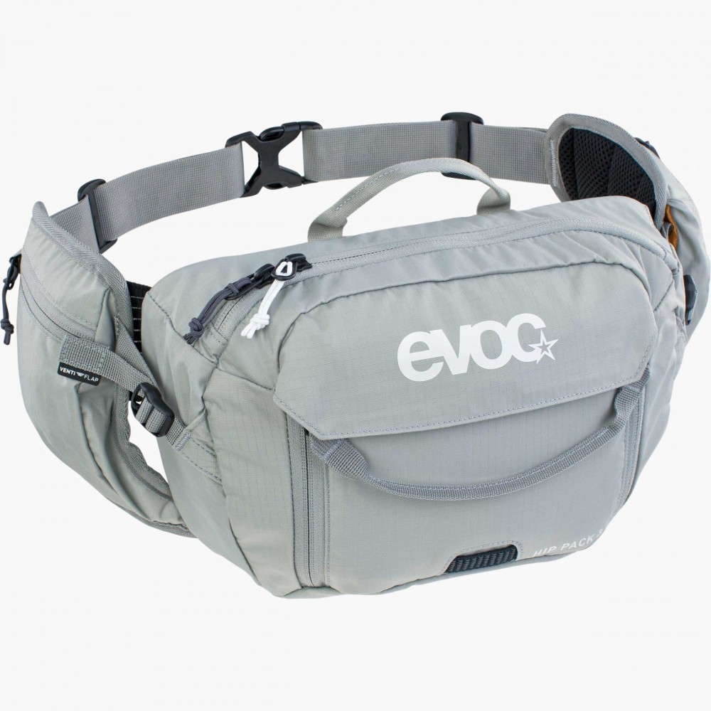 Borseta Evoc Hip Pack 3L Stone + 1.5L Hydration Bladder