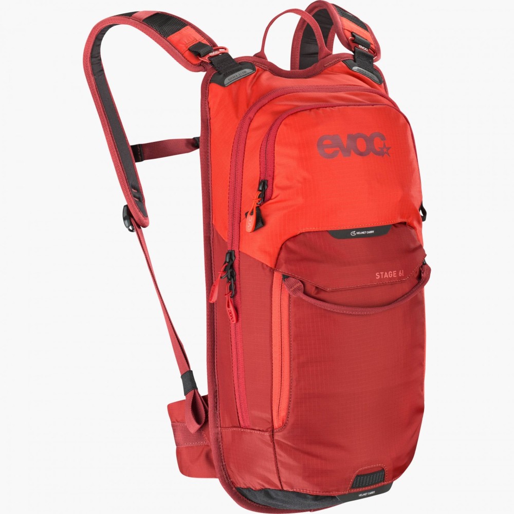 Rucsac Evoc Stage 6L Orange Chili Red + 2L Bladder