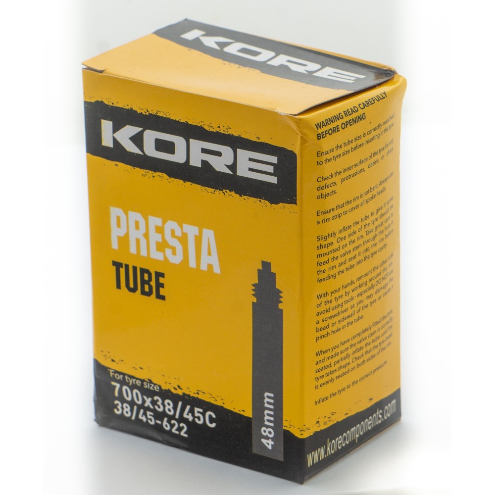 KORE PRESTA 700 X 38/45C TUBE 48mm VALVE