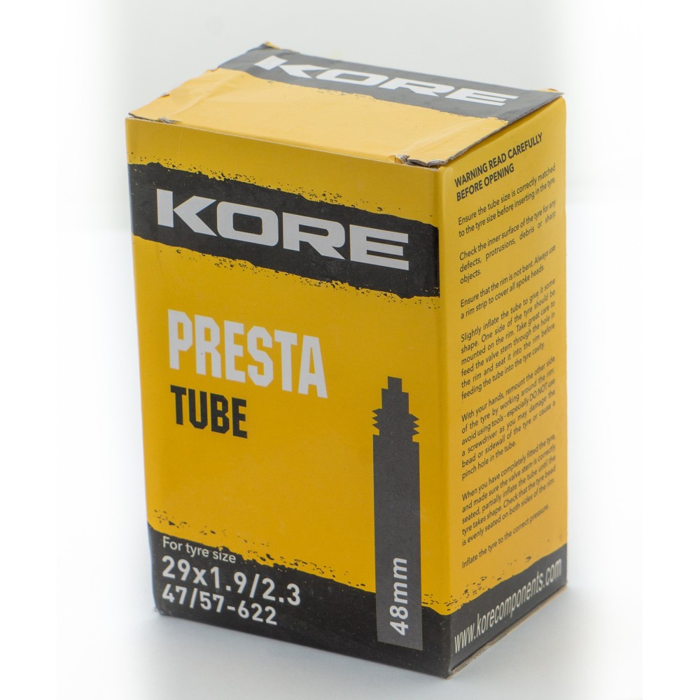 KORE PRESTA 29 X 1.9/2.3 TUBE 48mm VALVE