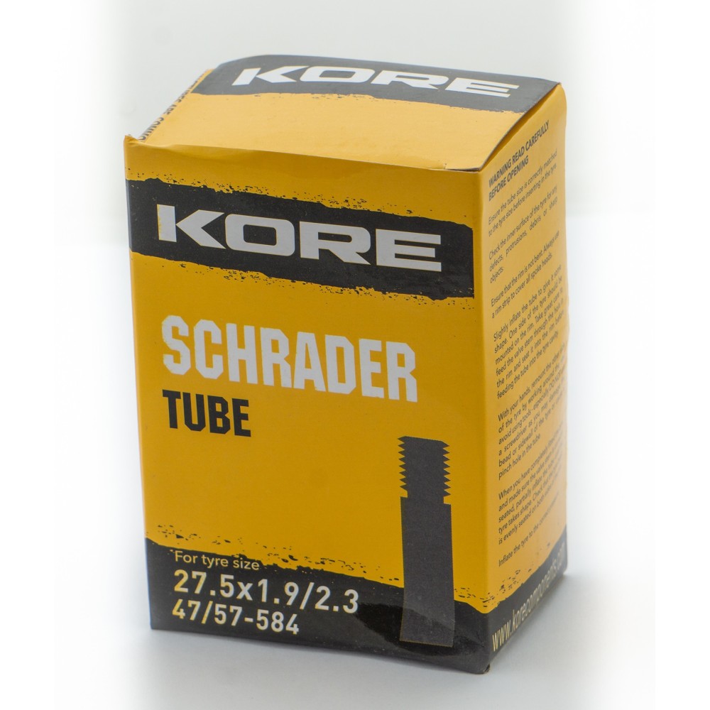 KORE SHRADER 27.5 X 1.9/2.3 TUBE