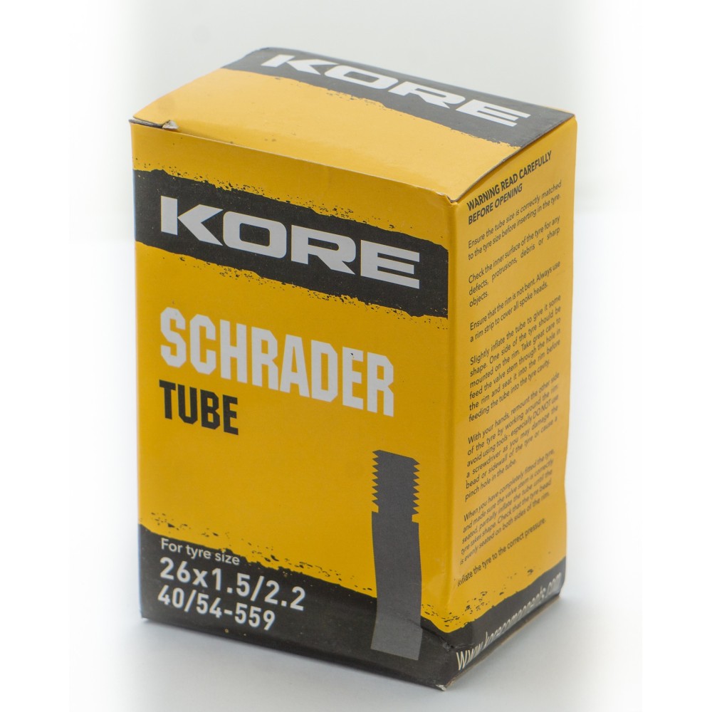 KORE SHRADER 26 X 2.3/2.5 TUBE