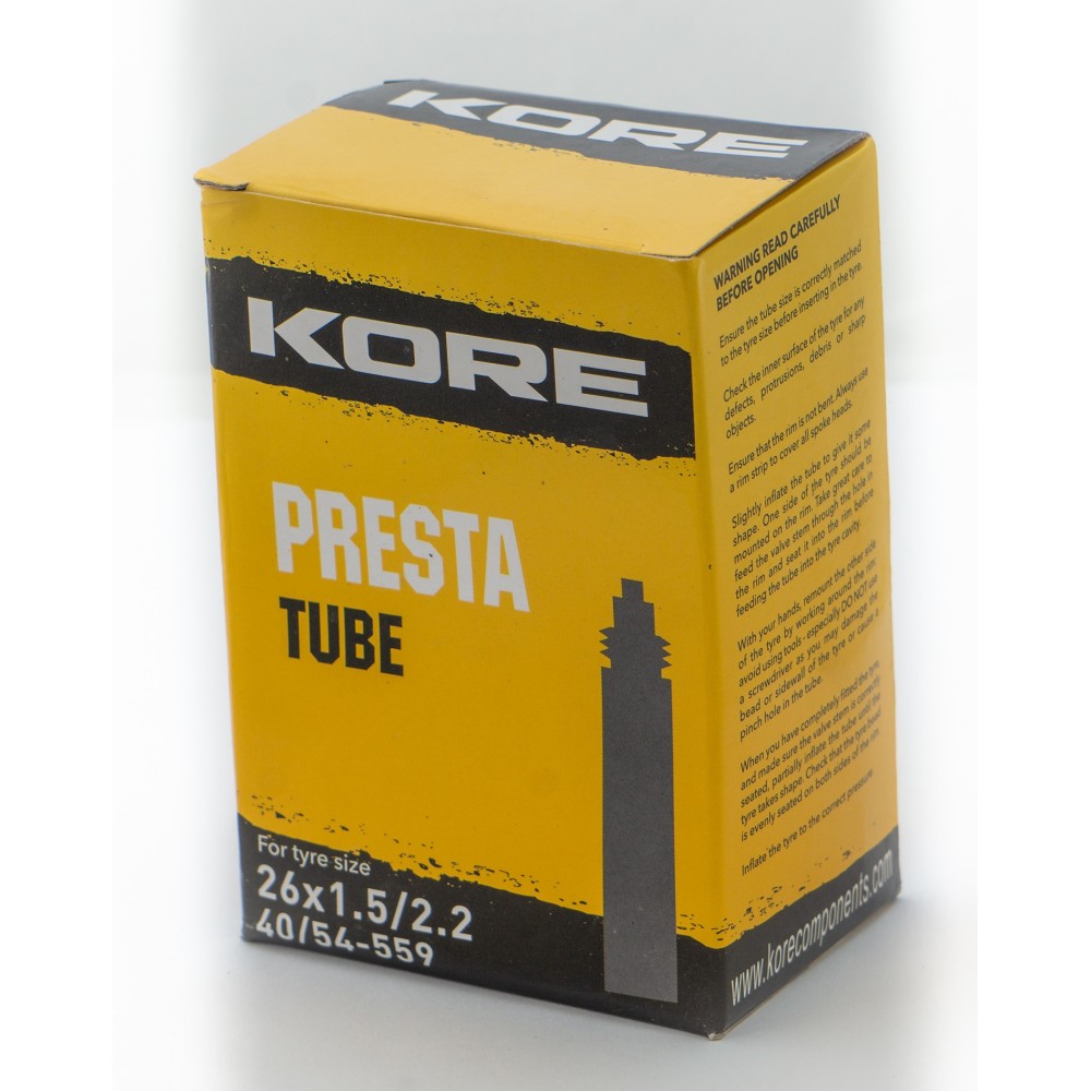 KORE PRESTA 26 X 2.3/2.5 TUBE