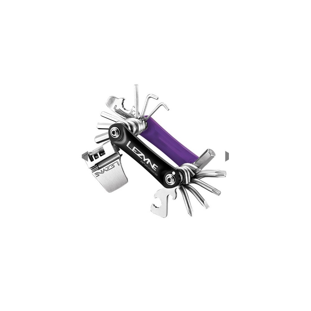 Multitool Lezyne Rap - 20 Purple Black